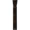 Ekena Millwork Diane Wrought Iron Bracket, (Triple center brace), Antiqued Brass 2"W x 10"D x 12"H BKTM02X10X12TDIABS - alternate 4